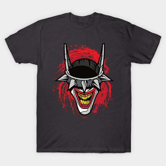 Bloody Laughing Bat T-Shirt by Summo13